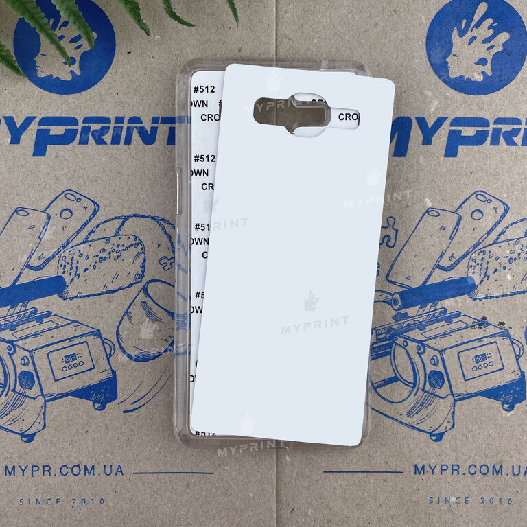 Cover for sublimation 2D plastic (PC) for Samsung Grand Prime G530H transparent (3392)  Cover for sublimation 2D plastic (PC) for Samsung Grand Prime G530H transparent (3392)