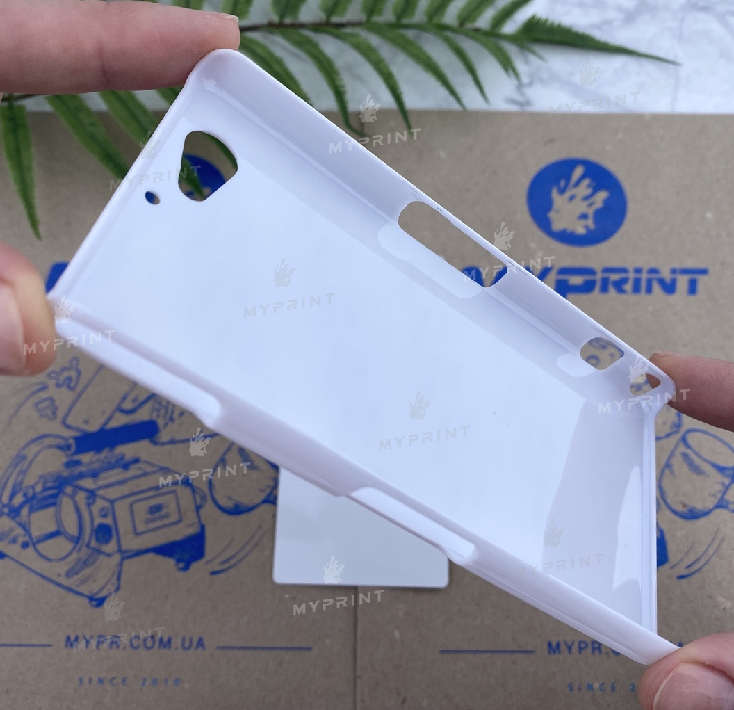 Cover for sublimation 2D plastic (PC) for Sony Xperia Z2 Compact white (3521) - фото 3 Cover for sublimation 2D plastic (PC) for Sony Xperia Z2 Compact white (3521) - фото 3 - Blanks for sublimation