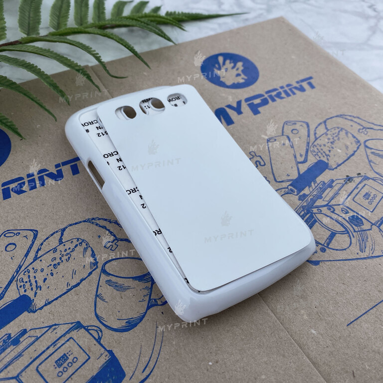 Чохол для сублімації 2D пластиковий (PC) для Samsung Win I8552 білий (3395) 