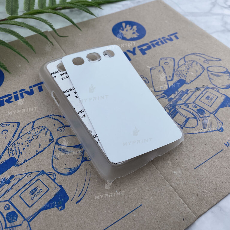 Cover for sublimation 2D plastic (PC) for Samsung Win I8552 transparent (3396)  Cover for sublimation 2D plastic (PC) for Samsung Win I8552 transparent (3396)