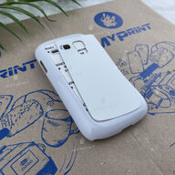 Чохол для сублімації 2D пластиковий (PC) для Samsung S3 mini білий (3371) - фото 2 - Заготовки для сублімації