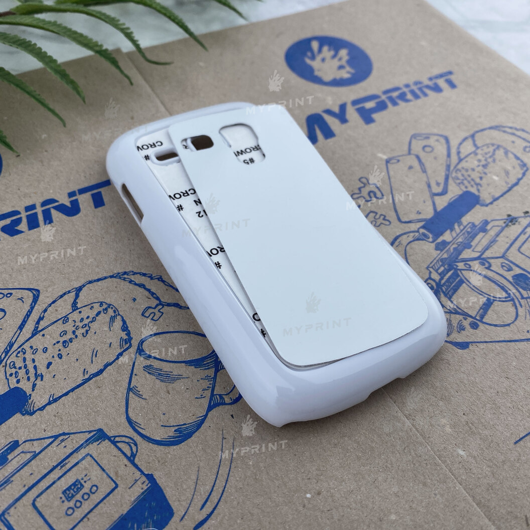 Чохол для сублімації 2D пластиковий (PC) для Samsung S3 mini білий (3371) - фото 2 - Заготовки для сублімації