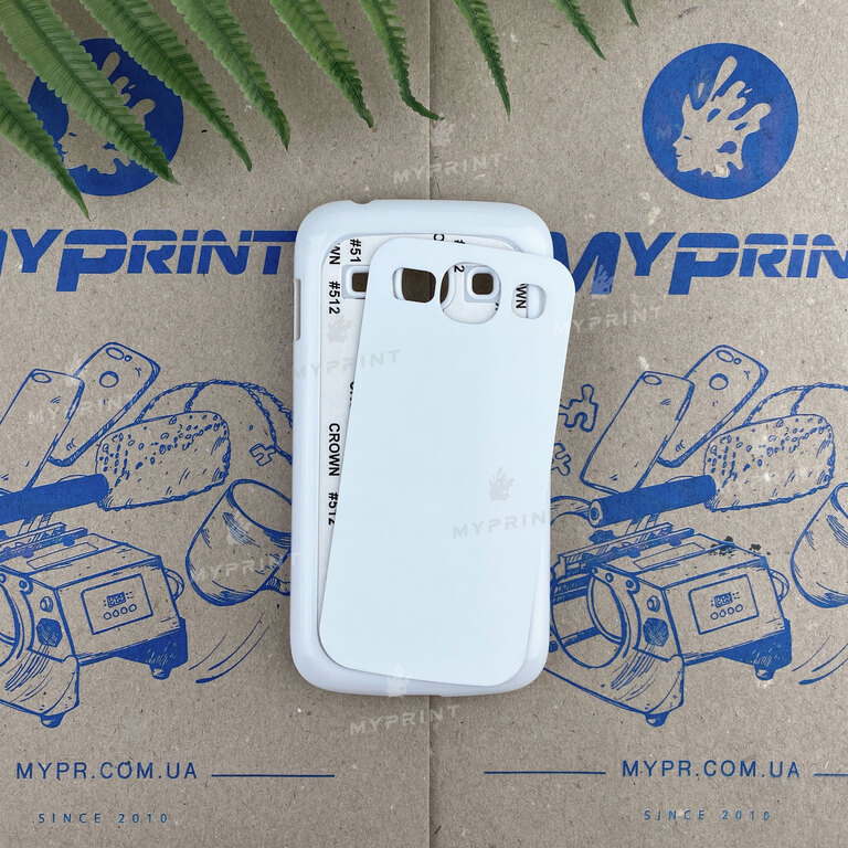 Cover for sublimation 2D plastic (PC) for Samsung Ace 3 S7272 white (3413)  Cover for sublimation 2D plastic (PC) for Samsung Ace 3 S7272 white (3413)