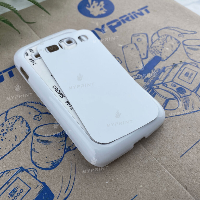 Cover for sublimation 2D plastic (PC) for Samsung Ace 3 S7272 white (3413)  Cover for sublimation 2D plastic (PC) for Samsung Ace 3 S7272 white (3413)