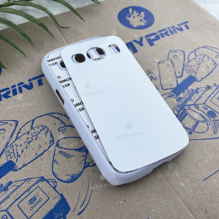 Чохол для сублімації 2D пластиковий (PC) для Samsung Ace 4 G357 білий (3420) 