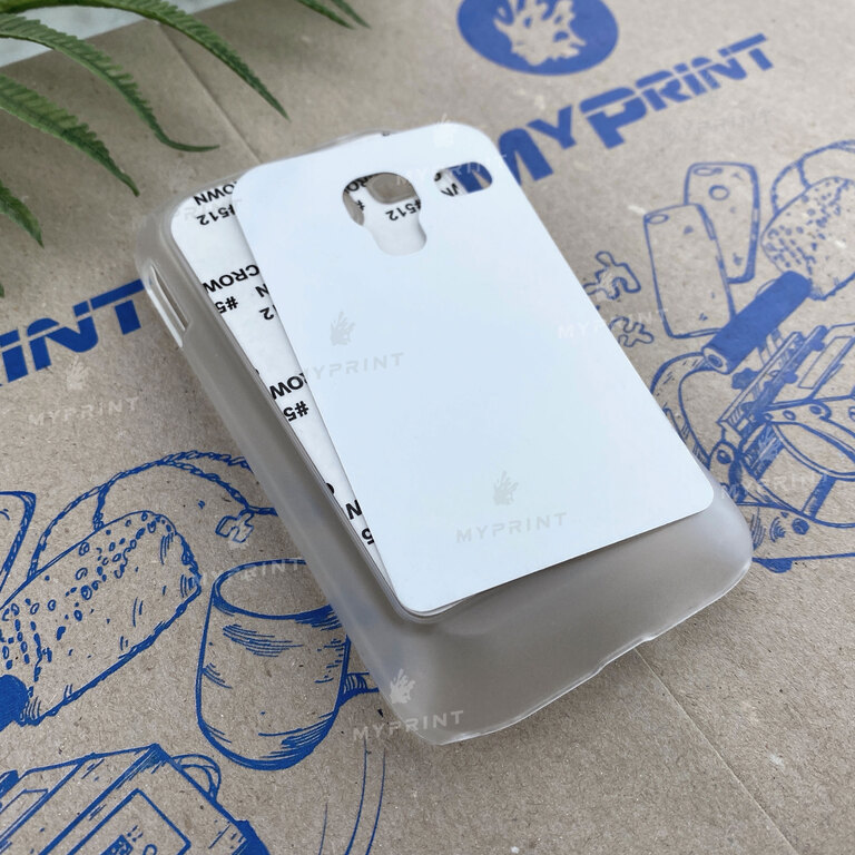 Чехол для сублимации 2D пластиковый (PC) для Samsung Ace Plus S7500 прозрачный (3427) 