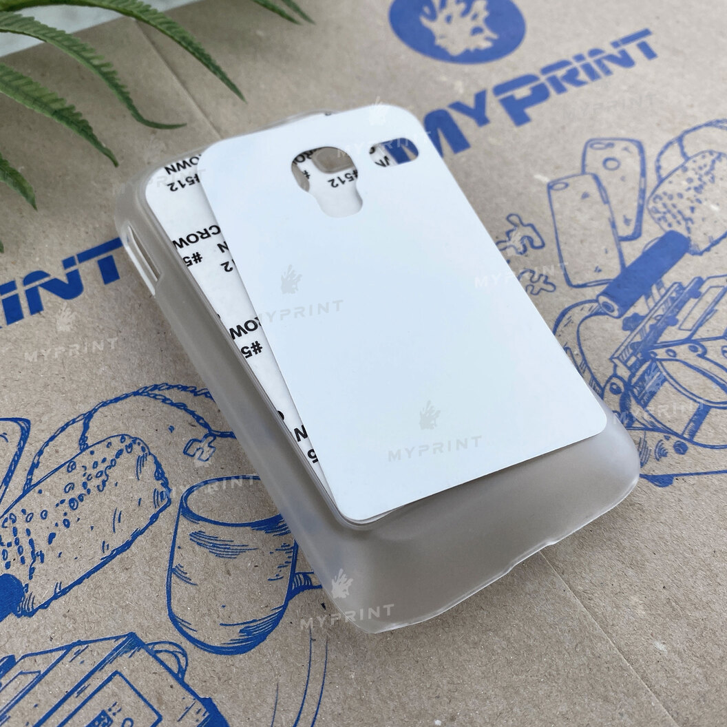 Чехол для сублимации 2D пластиковый (PC) для Samsung Ace Plus S7500 прозрачный (3427) - фото 2 - Заготовки для сублимации