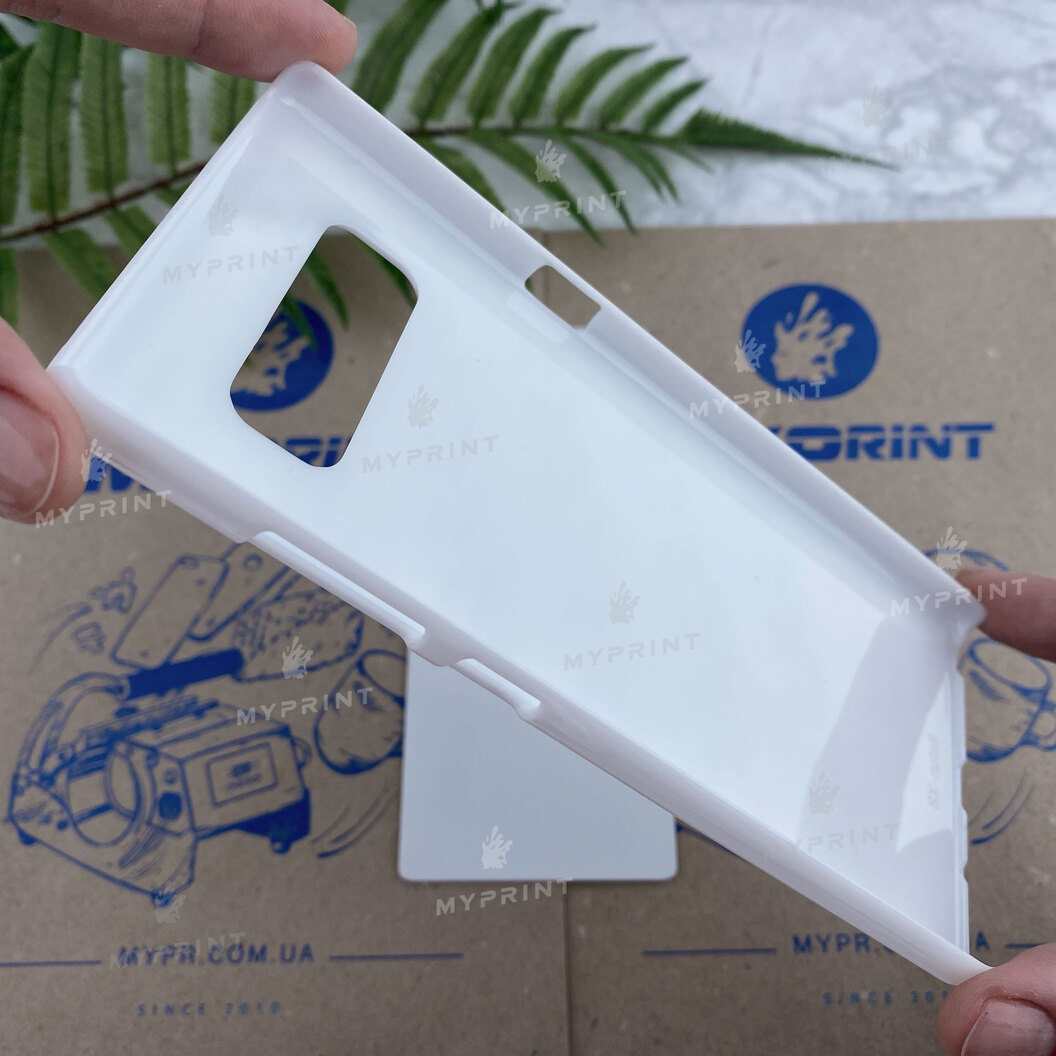 Cover for sublimation 2D plastic (PC) for Samsung Note 8 white (4312) - фото 3 Cover for sublimation 2D plastic (PC) for Samsung Note 8 white (4312) - фото 3 - Blanks for sublimation