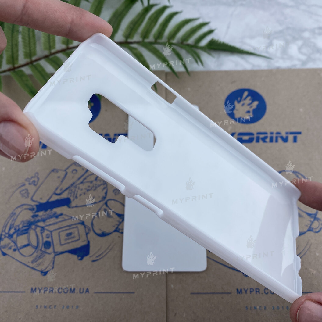 Чехол для сублимации 2D пластиковый (PC) для Samsung S9 Plus белый (4308) - фото 3 Чехол для сублимации 2D пластиковый (PC) для Samsung S9 Plus белый (4308) - фото 3 - Заготовки для сублимации