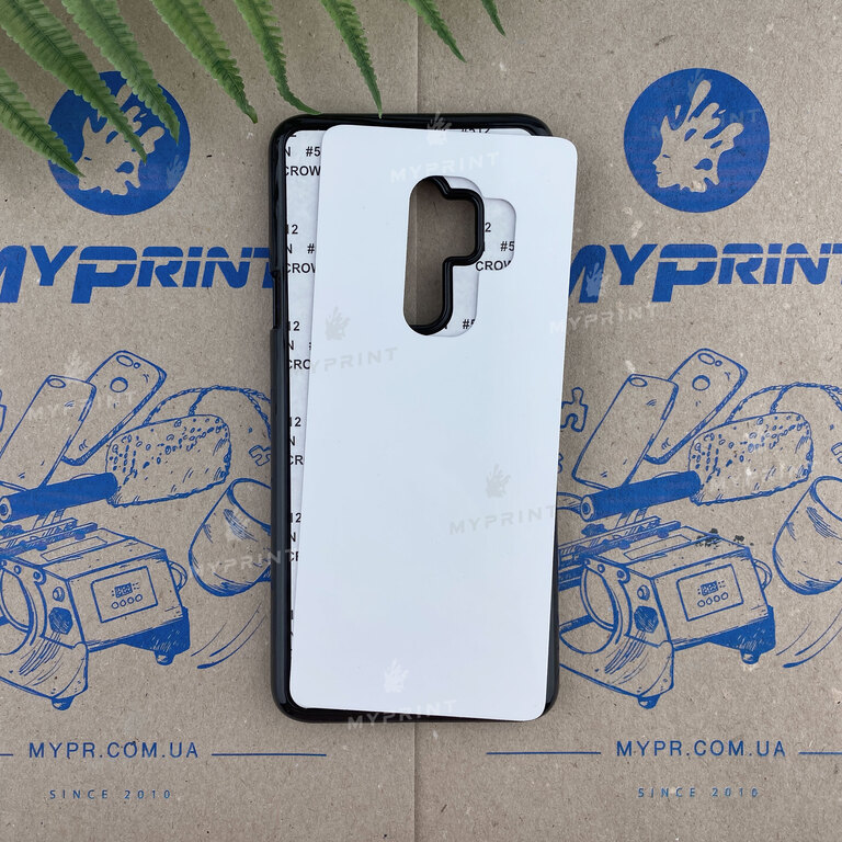 Чохол для сублімації 2D пластиковий (PC) для Samsung S9 Plus чорний (4307)  Чохол для сублімації 2D пластиковий (PC) для Samsung S9 Plus чорний (4307)