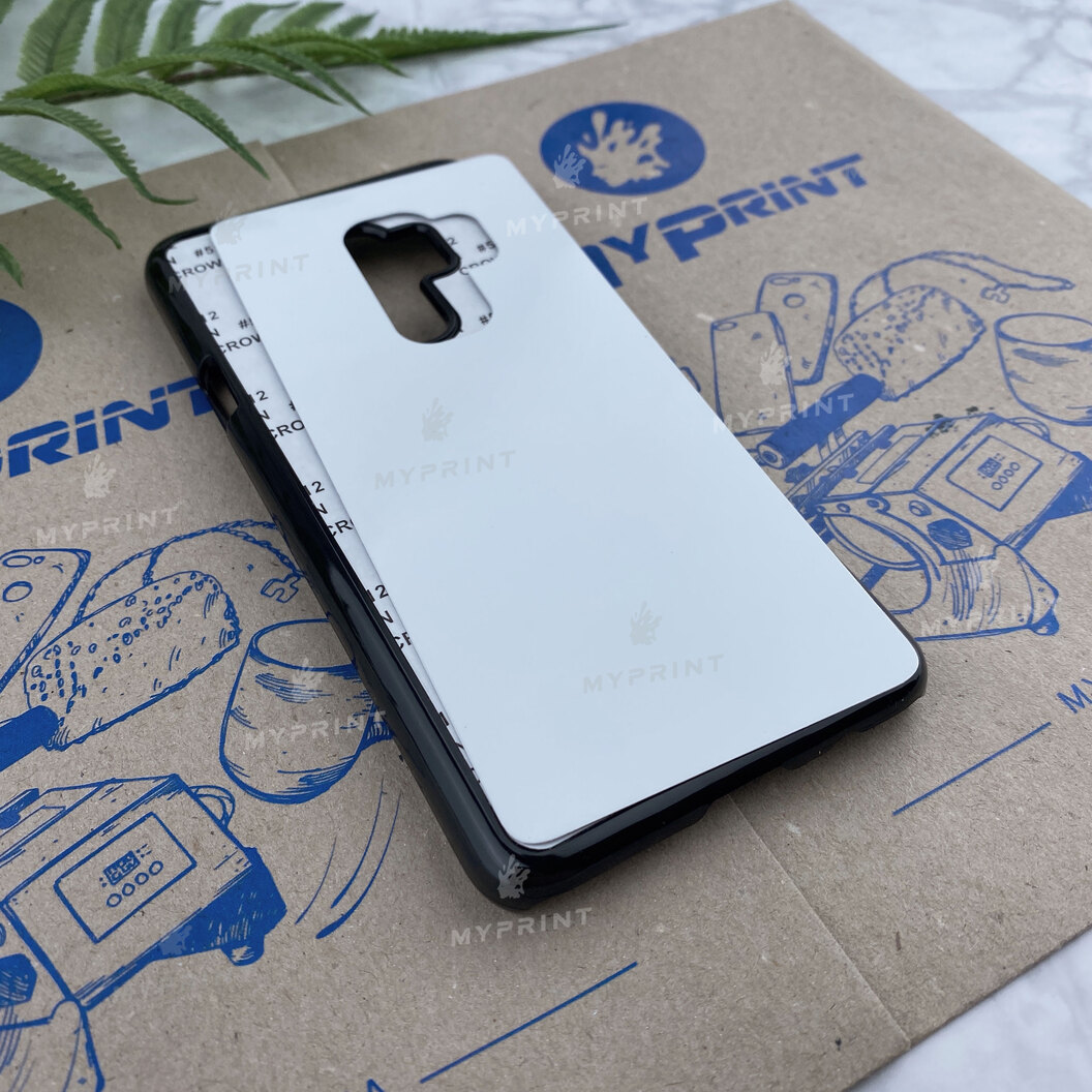 Чехол для сублимации 2D пластиковый (PC) для Samsung S9 Plus черный (4307) - фото 2 Чехол для сублимации 2D пластиковый (PC) для Samsung S9 Plus черный (4307) - фото 2 - Заготовки для сублимации