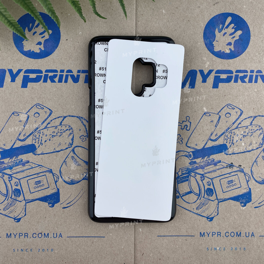 Чехол для сублимации 2D пластиковый (PC) для Samsung S9 черный (4303) - фото 1 Чехол для сублимации 2D пластиковый (PC) для Samsung S9 черный (4303) - фото 1 - Заготовки для сублимации