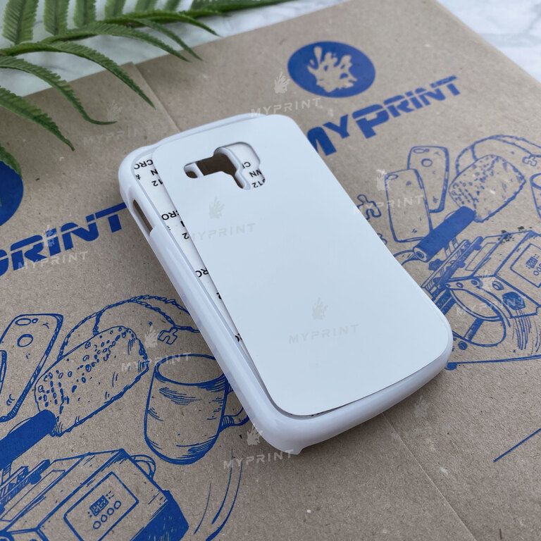 Чохол для сублімації 2D пластиковий (PC) для Samsung S Duos 2 S7582 білий (3438) 