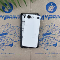 Чохол для сублімації 2D пластиковий (PC) для Samsung S Advance I9070 чорний (3441) - фото 1 - Заготовки для сублімації