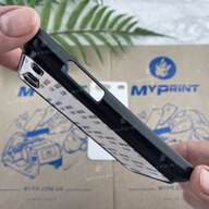 Чохол для сублімації 2D пластиковий (PC) для Samsung S Advance I9070 чорний (3441) - фото 4 - Заготовки для сублімації