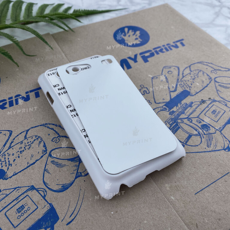 Чохол для сублімації 2D пластиковий (PC) для Samsung S Advance I9070 білий (3442) 