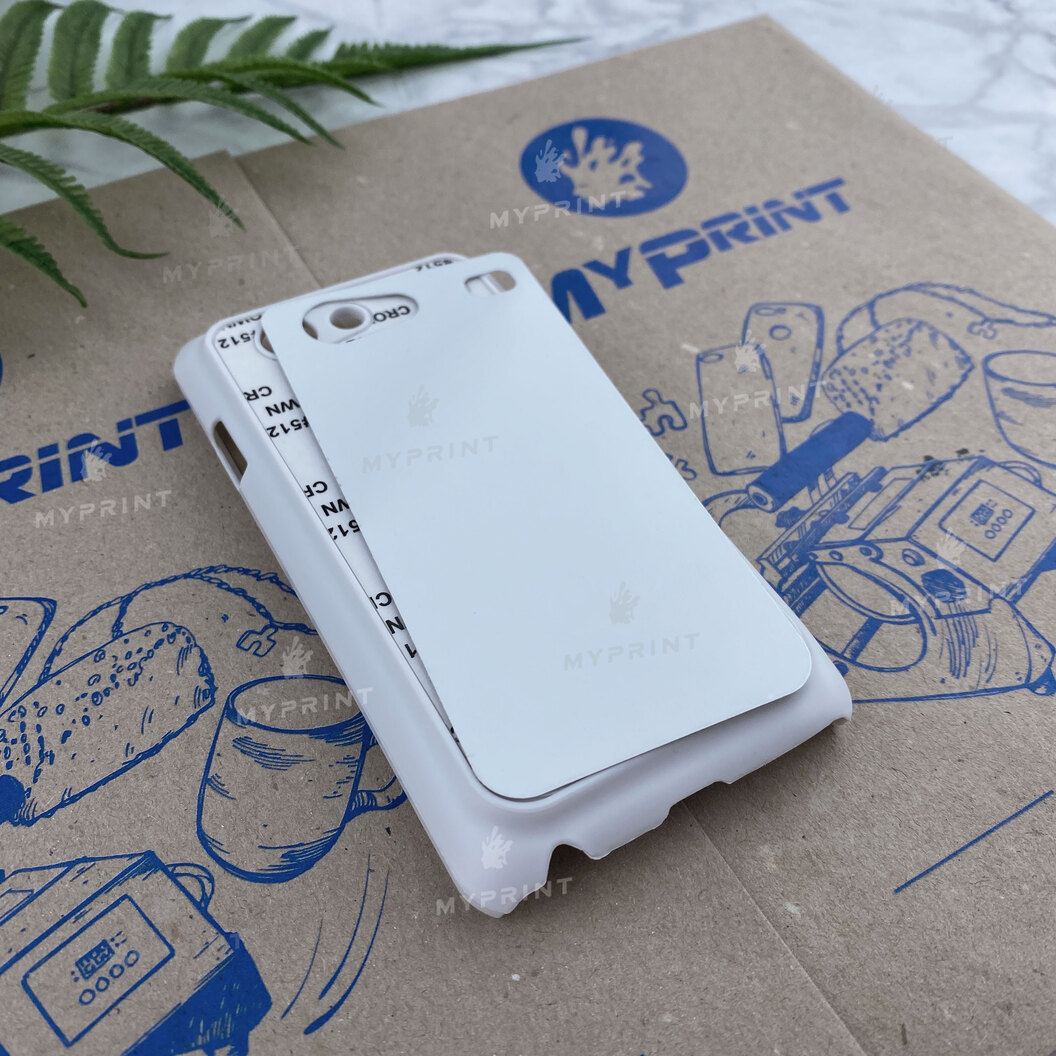 Чохол для сублімації 2D пластиковий (PC) для Samsung S Advance I9070 білий (3442) - фото 2 - Заготовки для сублімації