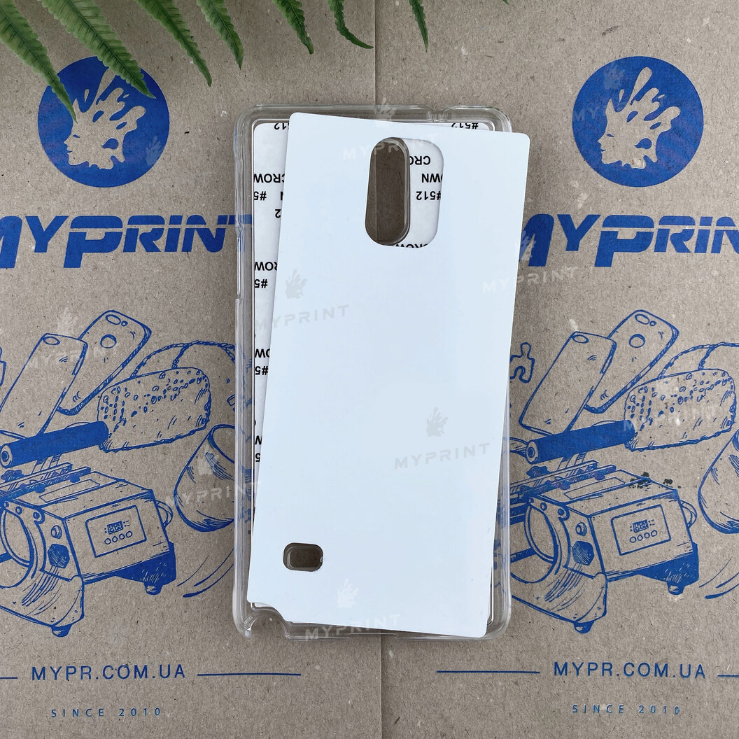 Cover for sublimation 2D plastic (PC) for Samsung Note 4 transparent (3461) - фото 1 Cover for sublimation 2D plastic (PC) for Samsung Note 4 transparent (3461) - фото 1 - Blanks for sublimation