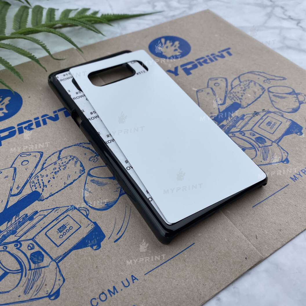 Чехол для сублимации 2D пластиковый (PC) для Samsung Note 8 черный (4311) - фото 2 Чехол для сублимации 2D пластиковый (PC) для Samsung Note 8 черный (4311) - фото 2 - Заготовки для сублимации