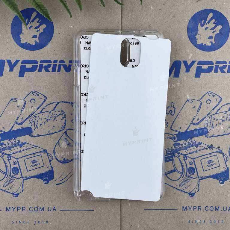 Чохол для сублімації 2D пластиковий (PC) для Samsung Note 3 прозорий (3465)  Чохол для сублімації 2D пластиковий (PC) для Samsung Note 3 прозорий (3465)