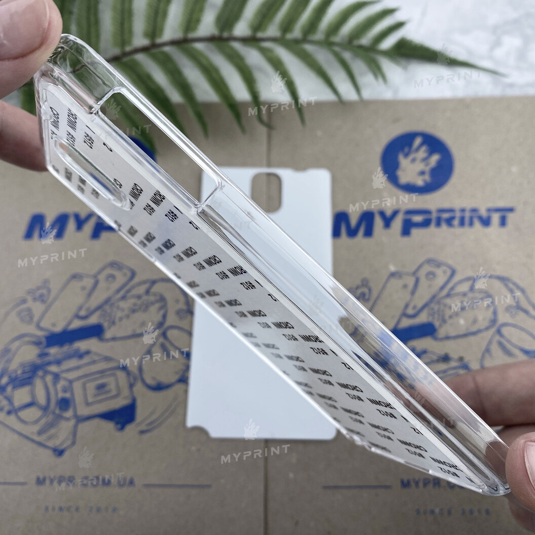Cover for sublimation 2D plastic (PC) for Samsung Note 3 transparent (3465) - фото 4 Cover for sublimation 2D plastic (PC) for Samsung Note 3 transparent (3465) - фото 4 - Blanks for sublimation