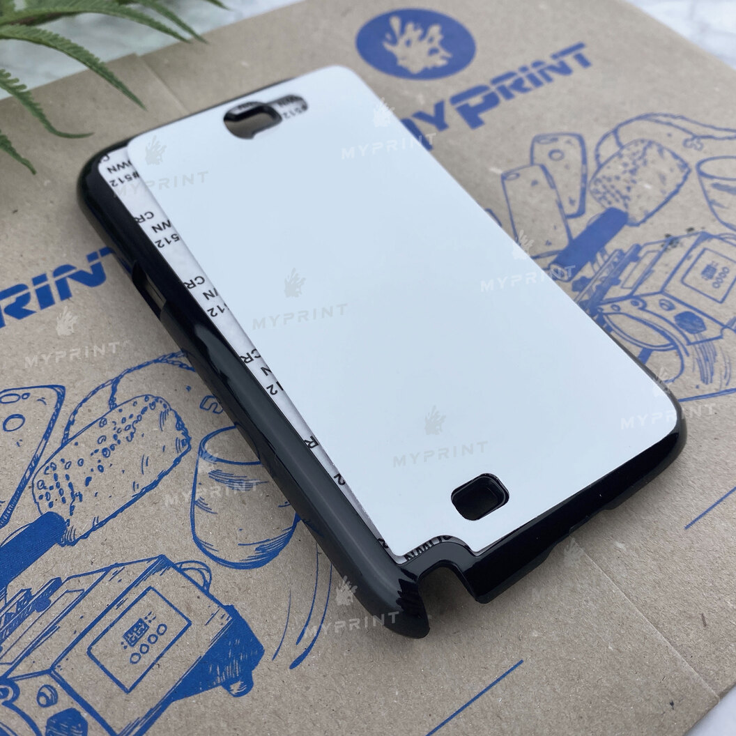 Чохол для сублімації 2D пластиковий (PC) для Samsung Note 2 чорний (3467) - фото 2 Чохол для сублімації 2D пластиковий (PC) для Samsung Note 2 чорний (3467) - фото 2 - Заготовки для сублімації
