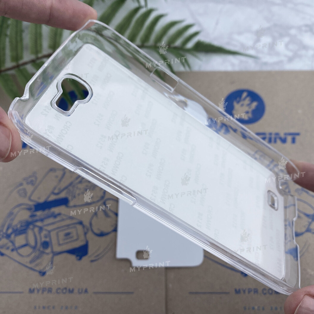 Чохол для сублімації 2D пластиковий (PC) для Samsung Note 2 прозорий (3469) - фото 3 Чохол для сублімації 2D пластиковий (PC) для Samsung Note 2 прозорий (3469) - фото 3 - Заготовки для сублімації