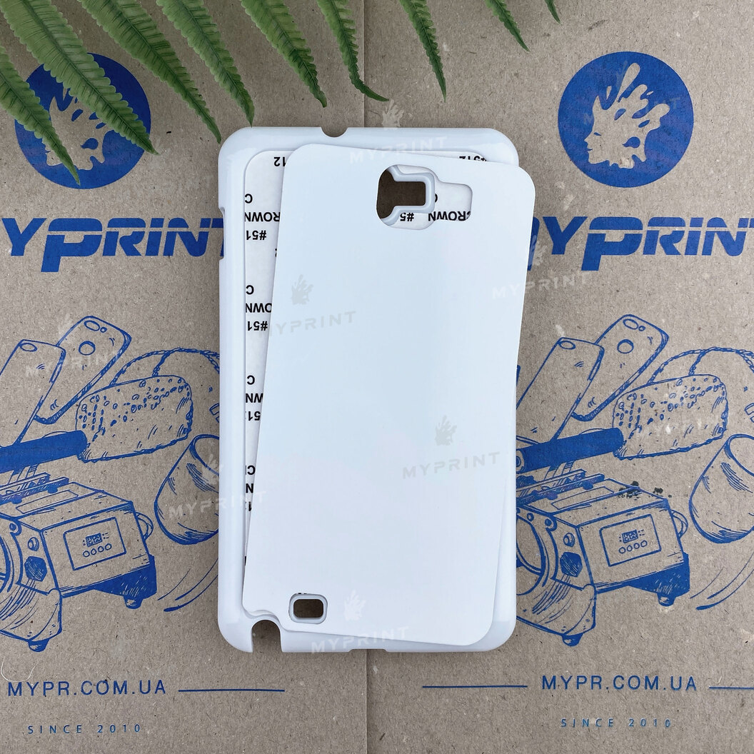 Cover for sublimation 2D plastic (PC) for Samsung Note 1 white (3472) - фото 1 Cover for sublimation 2D plastic (PC) for Samsung Note 1 white (3472) - фото 1 - Blanks for sublimation