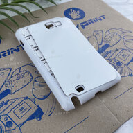 Cover for sublimation 2D plastic (PC) for Samsung Note 1 white (3472) - фото 2 Cover for sublimation 2D plastic (PC) for Samsung Note 1 white (3472) - фото 2 - Blanks for sublimation