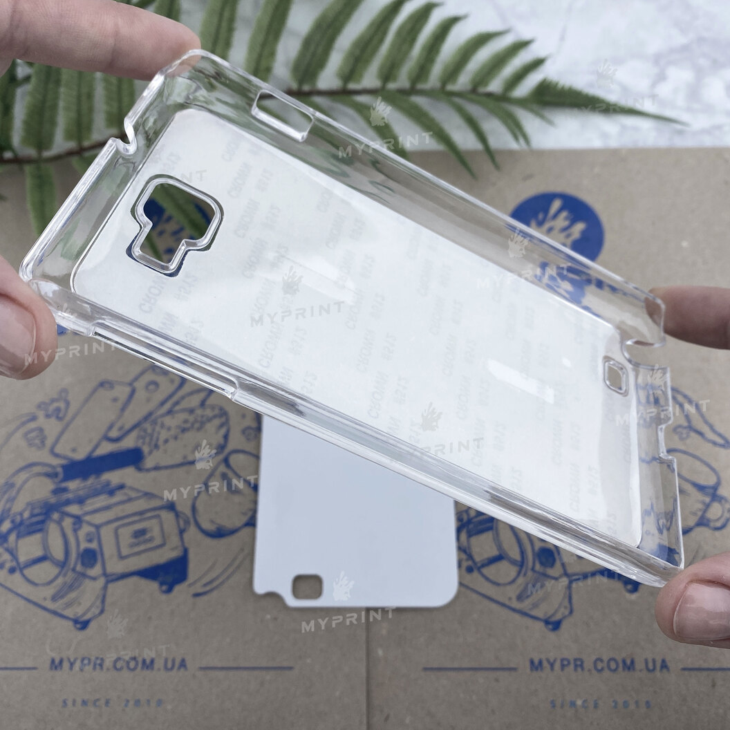 Чехол для сублимации 2D пластиковый (PC) для Samsung Note 1 прозрачный (3473) - фото 3 Чехол для сублимации 2D пластиковый (PC) для Samsung Note 1 прозрачный (3473) - фото 3 - Заготовки для сублимации