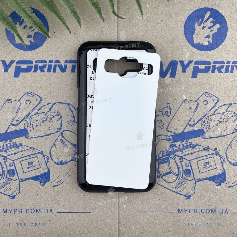 Cover for sublimation 2D plastic (PC) for Samsung Core Prime G360H black (4002)  Cover for sublimation 2D plastic (PC) for Samsung Core Prime G360H black (4002)