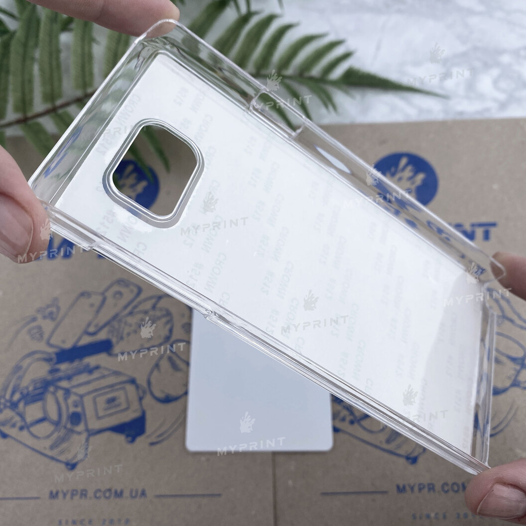 Cover for sublimation 2D plastic (PC) for Samsung Note 5 transparent (3987) - фото 4 Cover for sublimation 2D plastic (PC) for Samsung Note 5 transparent (3987) - фото 4 - Blanks for sublimation