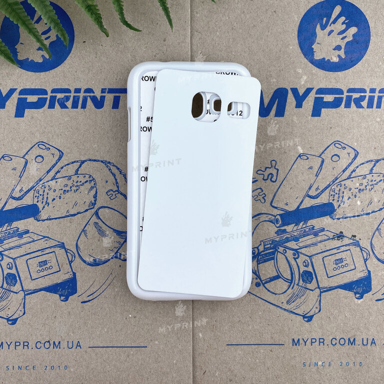 Чехол для сублимации 2D пластиковый (PC) для Samsung J1mini J105H белый (3873)  Чехол для сублимации 2D пластиковый (PC) для Samsung J1mini J105H белый (3873)