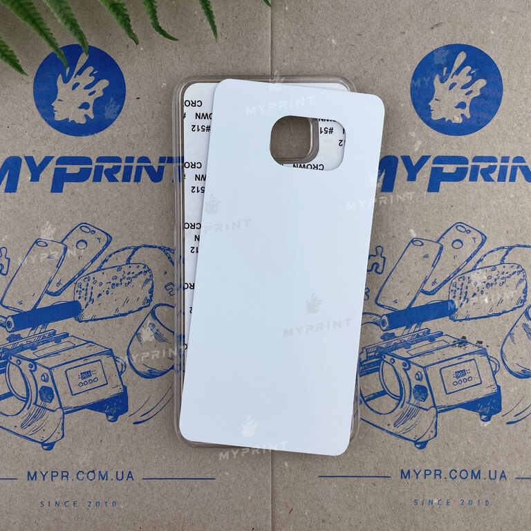 Cover for sublimation 2D plastic (PC) for Samsung S6 Edge Plus transparent (3983)  Cover for sublimation 2D plastic (PC) for Samsung S6 Edge Plus transparent (3983)