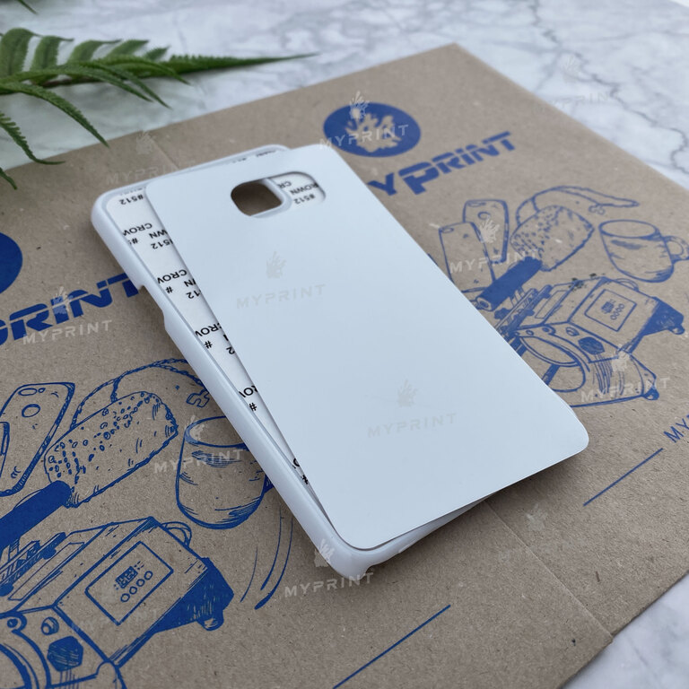 Cover for sublimation 2D plastic (PC) for Samsung S6 Edge Plus white (3981)  Cover for sublimation 2D plastic (PC) for Samsung S6 Edge Plus white (3981)