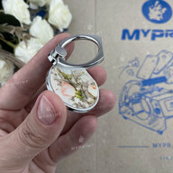 Попсокет для сублимации металлический круглый серебристый d = 30 мм (6397) - фото 7 Попсокет для сублимации металлический круглый серебристый d = 30 мм (6397) - фото 7 - Заготовки для сублимации