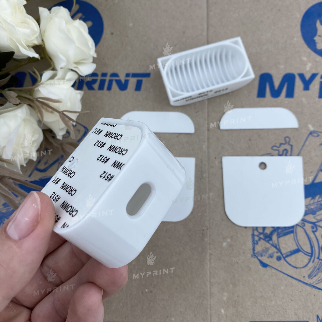 Чехол для сублимации 2D пластиковый (PC) для AirPods белый (6417) - фото 4 Чехол для сублимации 2D пластиковый (PC) для AirPods белый (6417) - фото 4 - Заготовки для сублимации