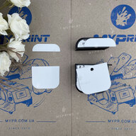 Cover for sublimation 2D plastic (PC) for AirPods black (6416) - фото 3 Cover for sublimation 2D plastic (PC) for AirPods black (6416) - фото 3 - Blanks for sublimation