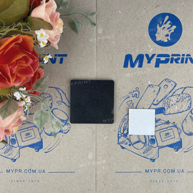 Magnet for sublimation MDF square 5*5 cm (6412)  Magnet for sublimation MDF square 5*5 cm (6412)