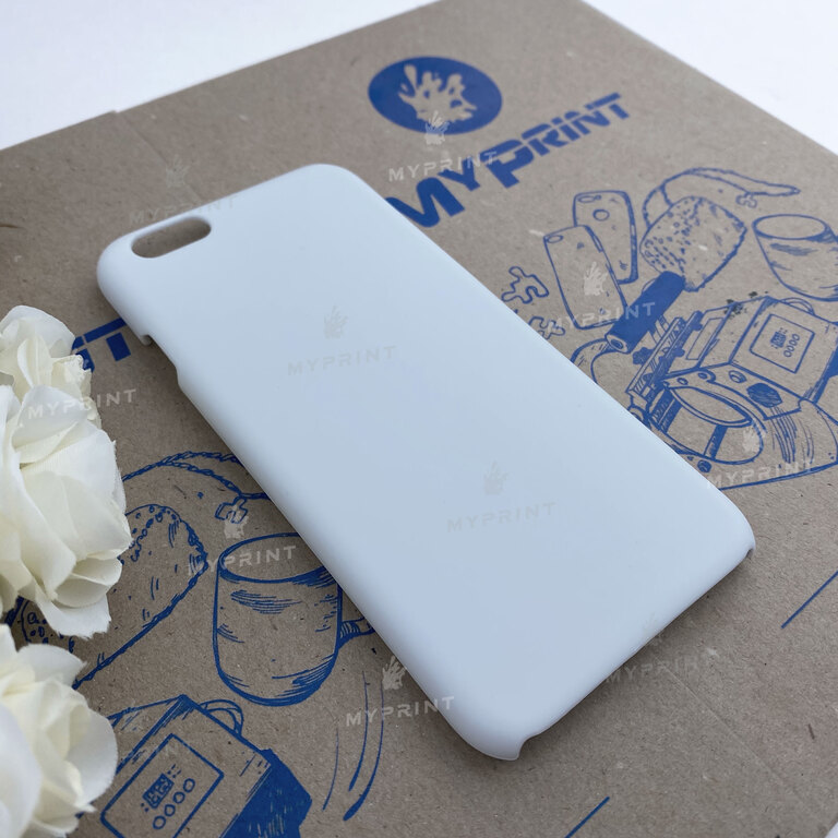 Cover for sublimation 3D plastic for iPhone 6 / 6S Matte (3502)  Cover for sublimation 3D plastic for iPhone 6 / 6S Matte (3502)