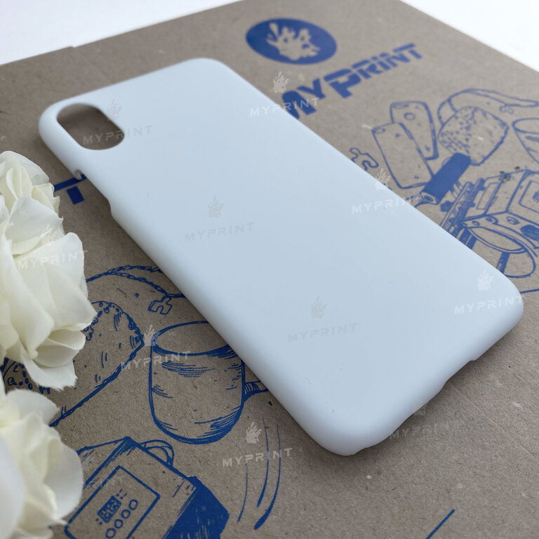 Чехол для сублимации 3D пластиковый для iPhone X/XS Матовый (4208)  Чехол для сублимации 3D пластиковый для iPhone X/XS Матовый (4208)