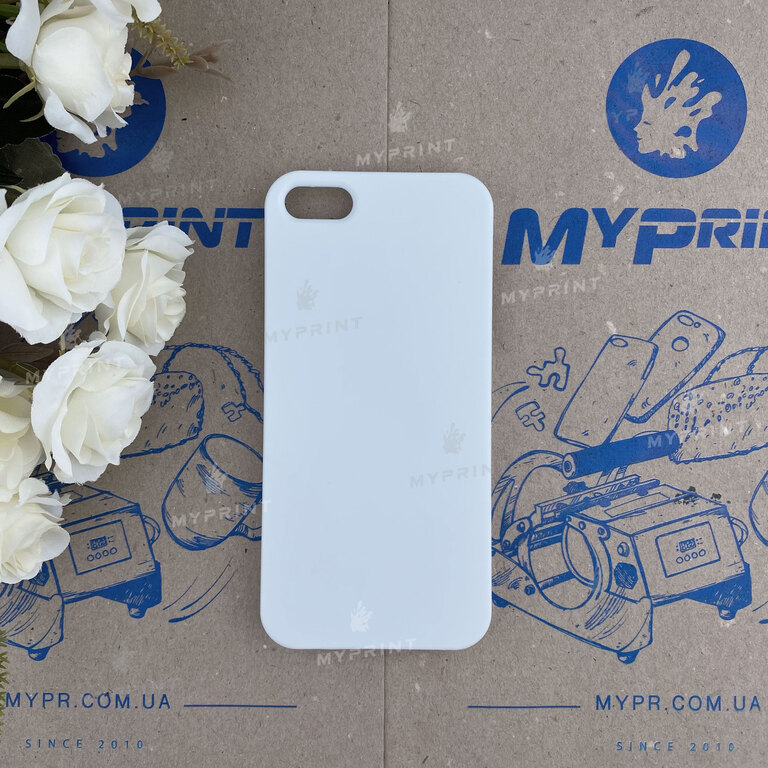Cover for sublimation 3D plastic for iPhone 5 / 5S Matte (3056)  Cover for sublimation 3D plastic for iPhone 5 / 5S Matte (3056)