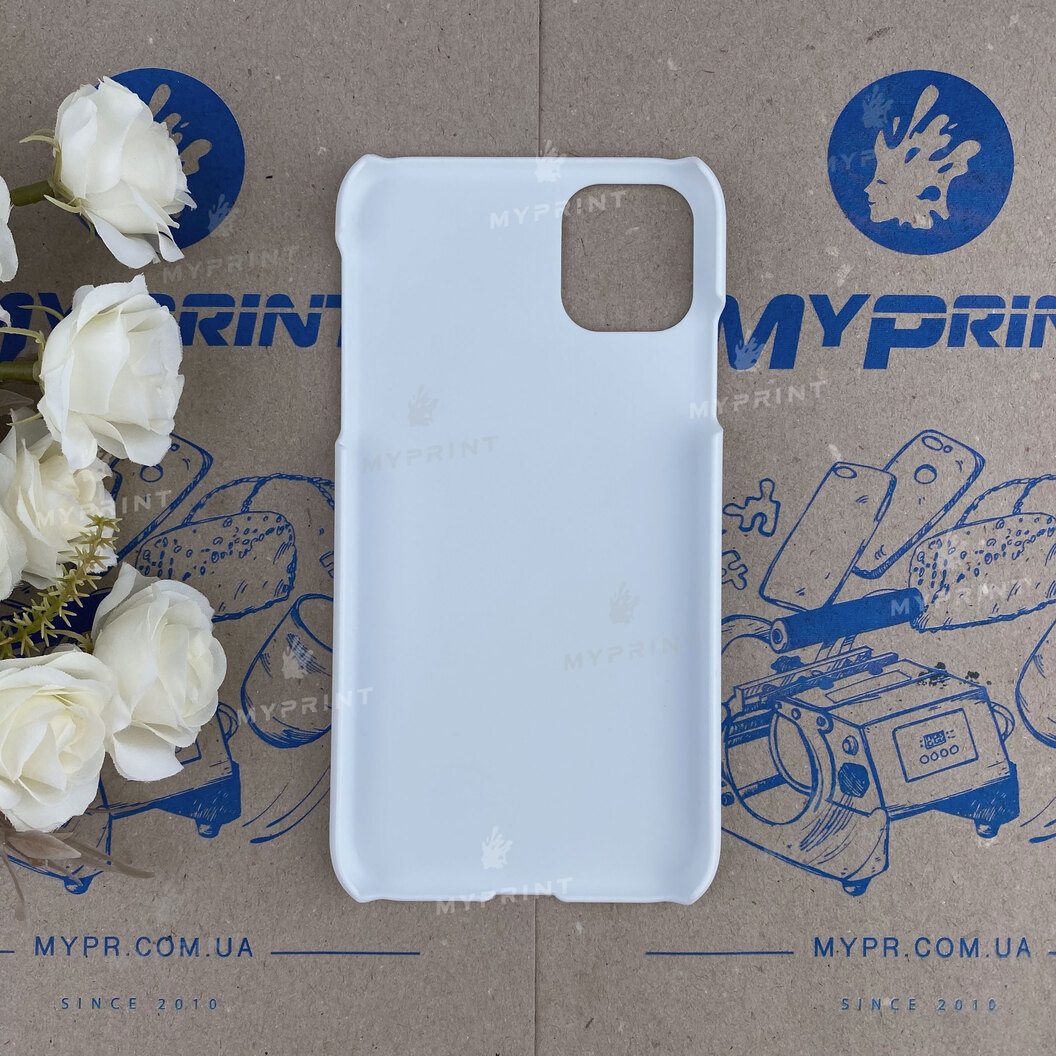 Чехол для сублимации 3D пластиковый для iPhone 11 (6.1) матовый (5635) - фото 4 Чехол для сублимации 3D пластиковый для iPhone 11 (6.1) матовый (5635) - фото 4 - Заготовки для сублимации