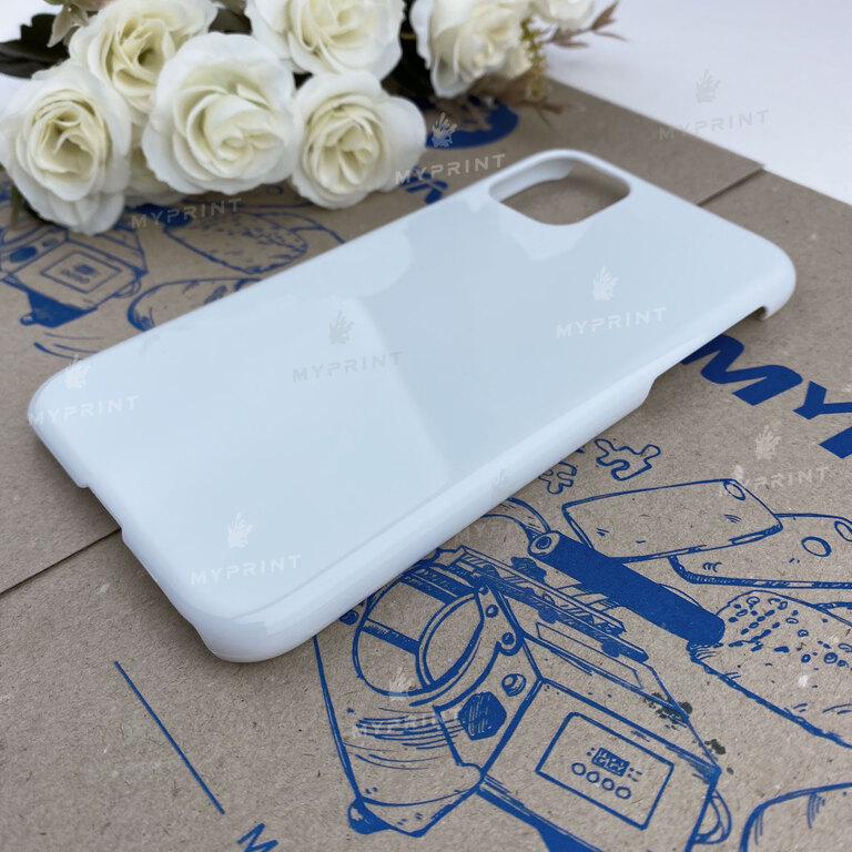 Чехол для сублимации 3D пластиковый для iPhone 11 (6.1) глянцевый (5634)  Чехол для сублимации 3D пластиковый для iPhone 11 (6.1) глянцевый (5634)
