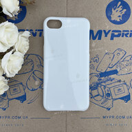 Cover for sublimation 3D plastic for iPhone 7/8 Glossy (3839) - фото 1 Cover for sublimation 3D plastic for iPhone 7/8 Glossy (3839) - фото 1 - Blanks for sublimation