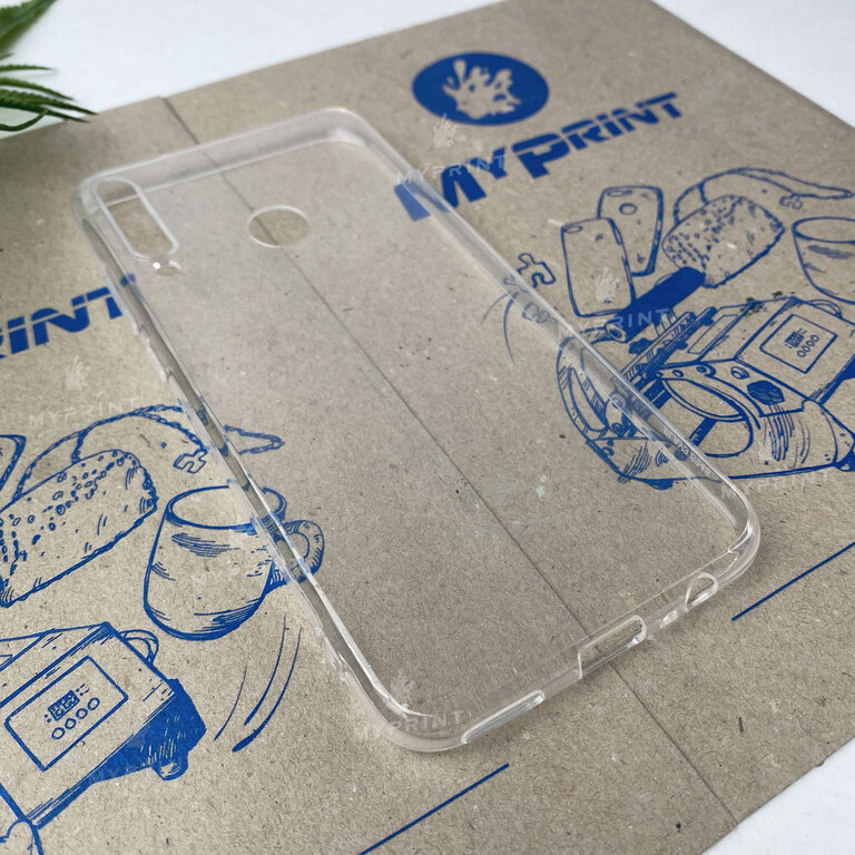 Silicone cover for Huawei P40 Lite E / Y7P transparent (6527) 
