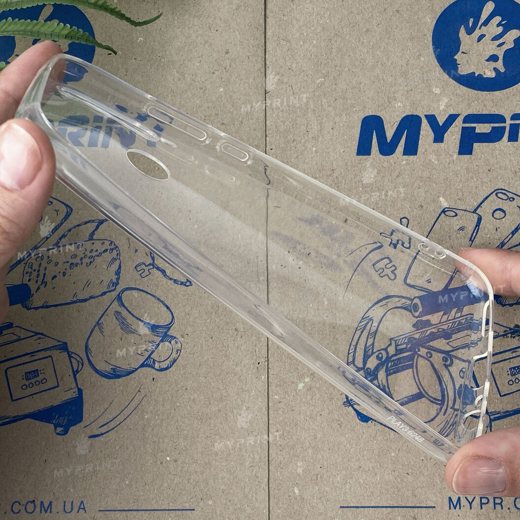 Чохол силіконовий для Huawei P40 Lite E / Y7P прозорий (6527) - фото 3 Чохол силіконовий для Huawei P40 Lite E / Y7P прозорий (6527) - фото 3 - Чохли для УФ друку