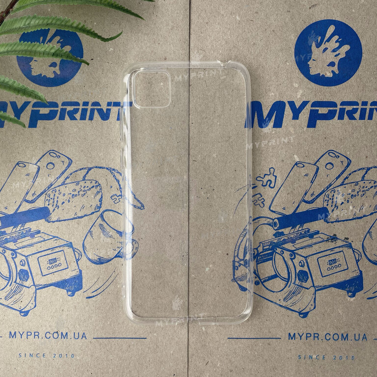 Silicone cover for Huawei Y5p transparent (6528)  Silicone cover for Huawei Y5p transparent (6528)