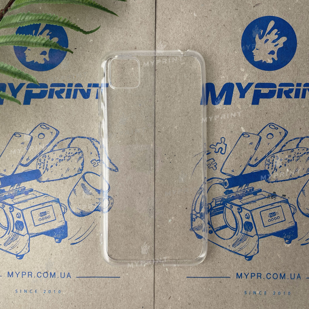 Чохол силіконовий для Huawei Y5p прозорий (6528) - фото 1 Чохол силіконовий для Huawei Y5p прозорий (6528) - фото 1 - Чохли для УФ друку