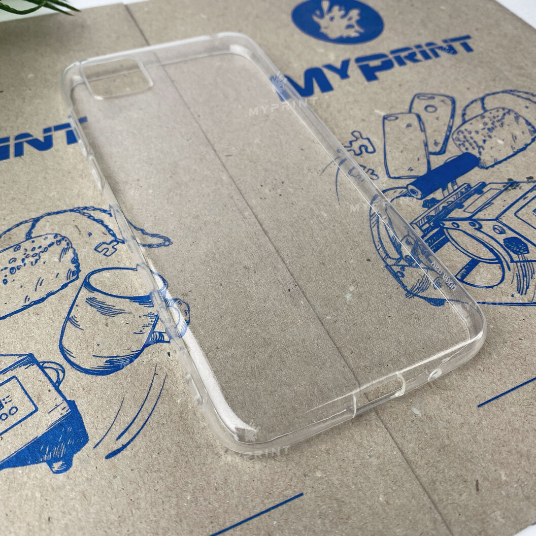 Чохол силіконовий для Huawei Y5p прозорий (6528) - фото 2 Чохол силіконовий для Huawei Y5p прозорий (6528) - фото 2 - Чохли для УФ друку